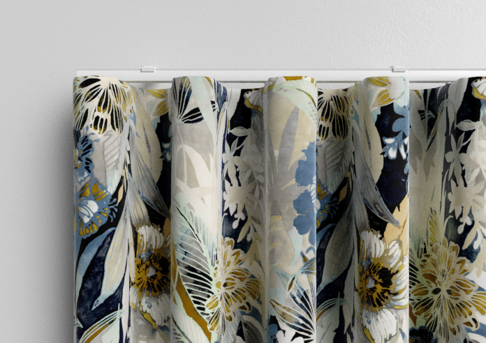 Bali, Navy - Made to Measure Curtains - Image 13